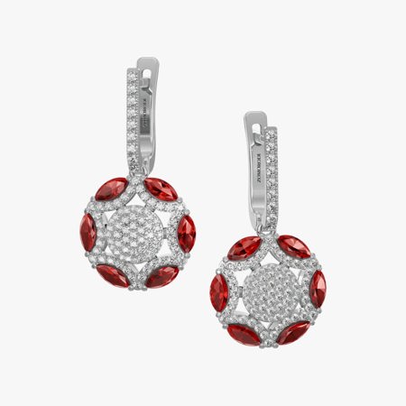 Roma Ruby Jewelry Earrings